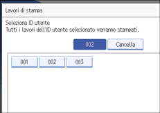 Illustrazione schermata pannello di controllo