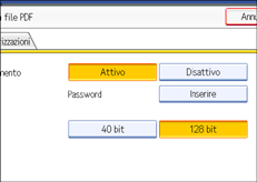 Illustrazione pannello operativo