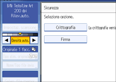 Illustrazione pannello operativo