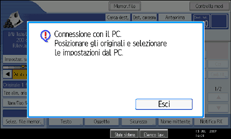 Illustrazione pannello operativo