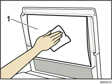 Illustrazione del coprioriginali e illustrazione dei riferimenti numerati. 