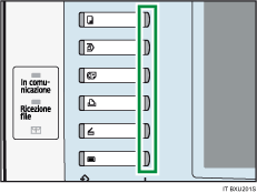 Illustrazione del tasto funzione