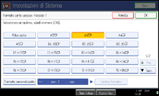 Illustrazione schermata pannello operativo