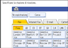 Illustrazione schermata pannello di controllo
