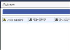 Illustrazione schermata pannello di controllo