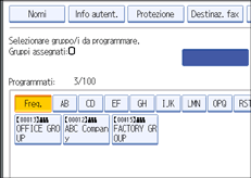 Illustrazione schermata pannello di controllo