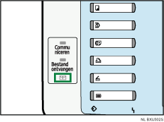 Illustratie van indicator Vertrouwelijk bestand