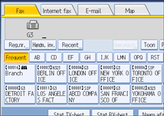 Schermafbeelding Bedieningspaneel
