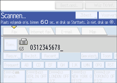 Schermafbeelding Bedieningspaneel