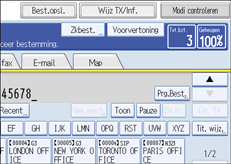 Schermafbeelding Bedieningspaneel