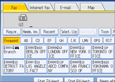 Schermafbeelding Bedieningspaneel