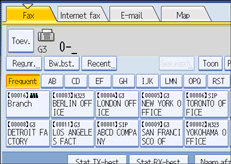 Schermafbeelding Bedieningspaneel