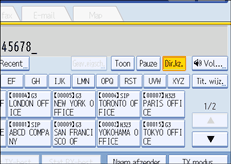 Schermafbeelding Bedieningspaneel
