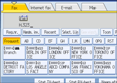 Schermafbeelding Bedieningspaneel