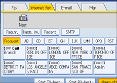 Schermafbeelding Bedieningspaneel