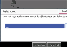 Schermafbeelding Bedieningspaneel