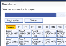 Schermafbeelding Bedieningspaneel