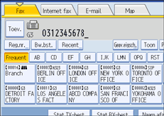Schermafbeelding Bedieningspaneel