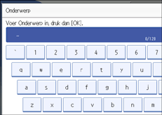 Schermafbeelding Bedieningspaneel