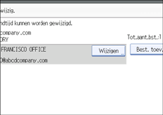 Schermafbeelding Bedieningspaneel