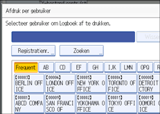 Schermafbeelding Bedieningspaneel
