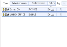 Schermafbeelding Bedieningspaneel