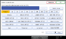 Schermafbeelding Bedieningspaneel
