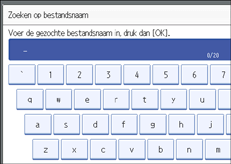 Schermafbeelding Bedieningspaneel