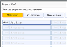Schermafbeelding Bedieningspaneel