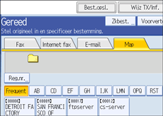 Schermafbeelding Bedieningspaneel