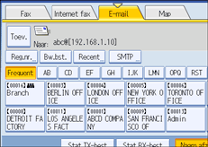 Schermafbeelding Bedieningspaneel