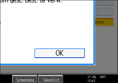 Schermafbeelding Bedieningspaneel
