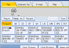 Schermafbeelding Bedieningspaneel