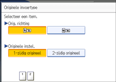 Schermafbeelding Bedieningspaneel