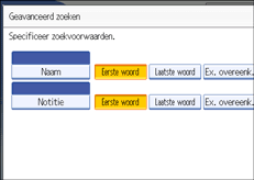Schermafbeelding Bedieningspaneel