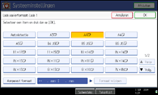 Schermafbeelding Bedieningspaneel
