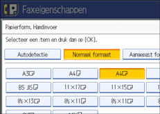 Schermafbeelding Bedieningspaneel