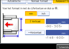 Schermafbeelding Bedieningspaneel