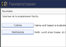Schermafbeelding Bedieningspaneel