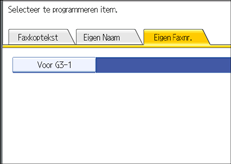 Schermafbeelding Bedieningspaneel