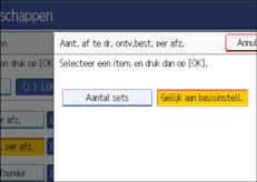 Schermafbeelding Bedieningspaneel