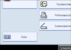 Schermafbeelding Bedieningspaneel