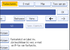 Schermafbeelding Bedieningspaneel