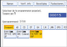 Schermafbeelding Bedieningspaneel