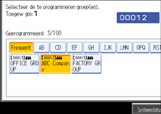 Schermafbeelding Bedieningspaneel