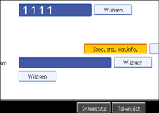 Schermafbeelding Bedieningspaneel