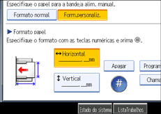 Imagem do ecr&atilde; do painel de opera&ccedil;&atilde;o