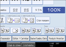 Imagem do ecr&atilde; do painel de opera&ccedil;&atilde;o