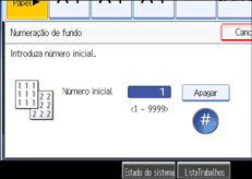 Imagem do ecr&atilde; do painel de opera&ccedil;&atilde;o