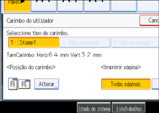 Imagem do ecr&atilde; do painel de opera&ccedil;&atilde;o